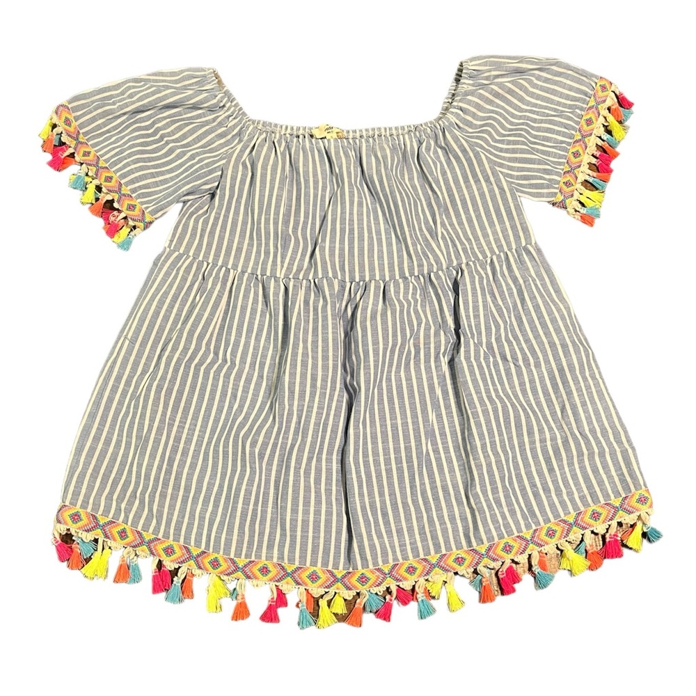 NWT entro shirt with tassels